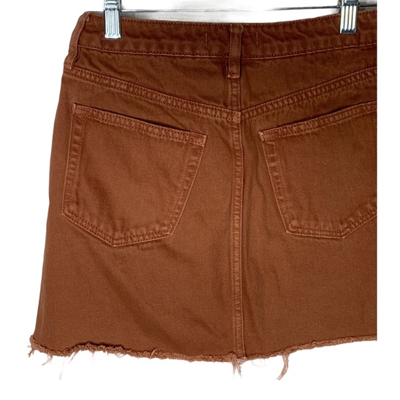 Free People We The Free Womens Jean Skirt Denim 26 - Picture 5 of 10